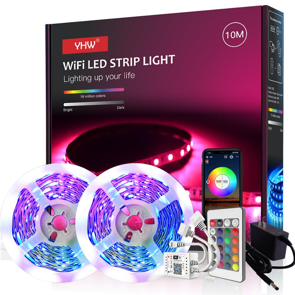 YHW WiFi LED 10m Ʈ  5050 RGB LED Ʈ  ..